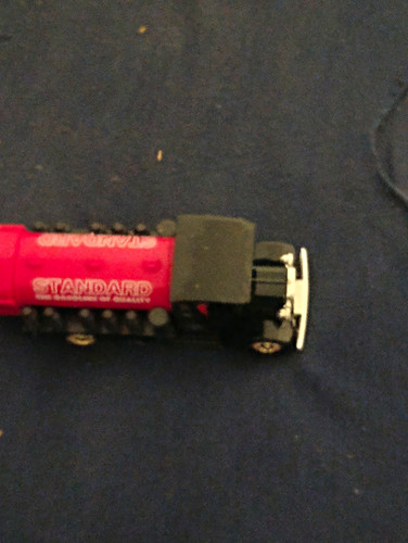 Red black diecast toy - diecast,